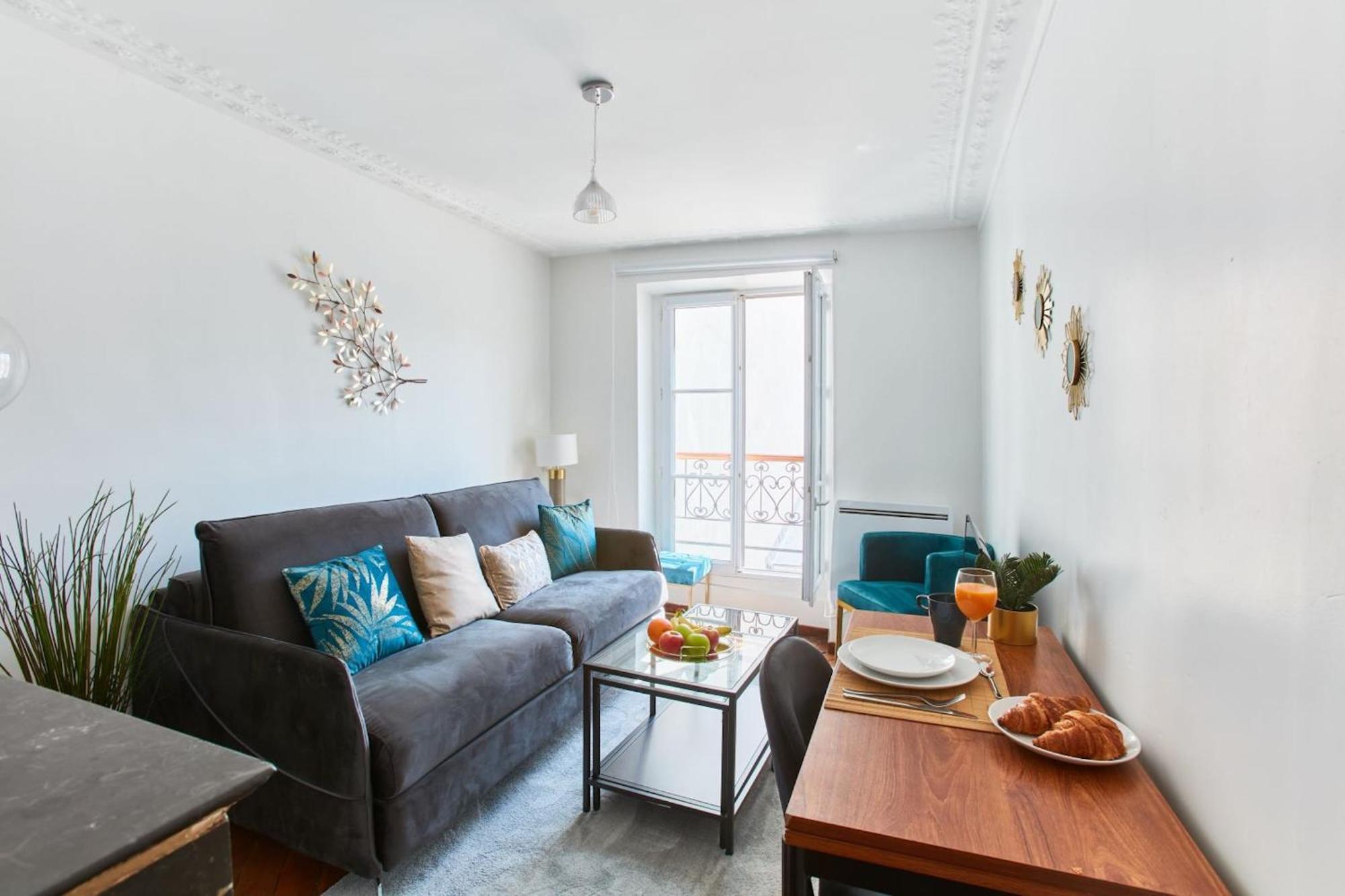 פריז Montmartre & Sacre-Coeur Basilica - 1Br - Cityapartmentstay מראה חיצוני תמונה